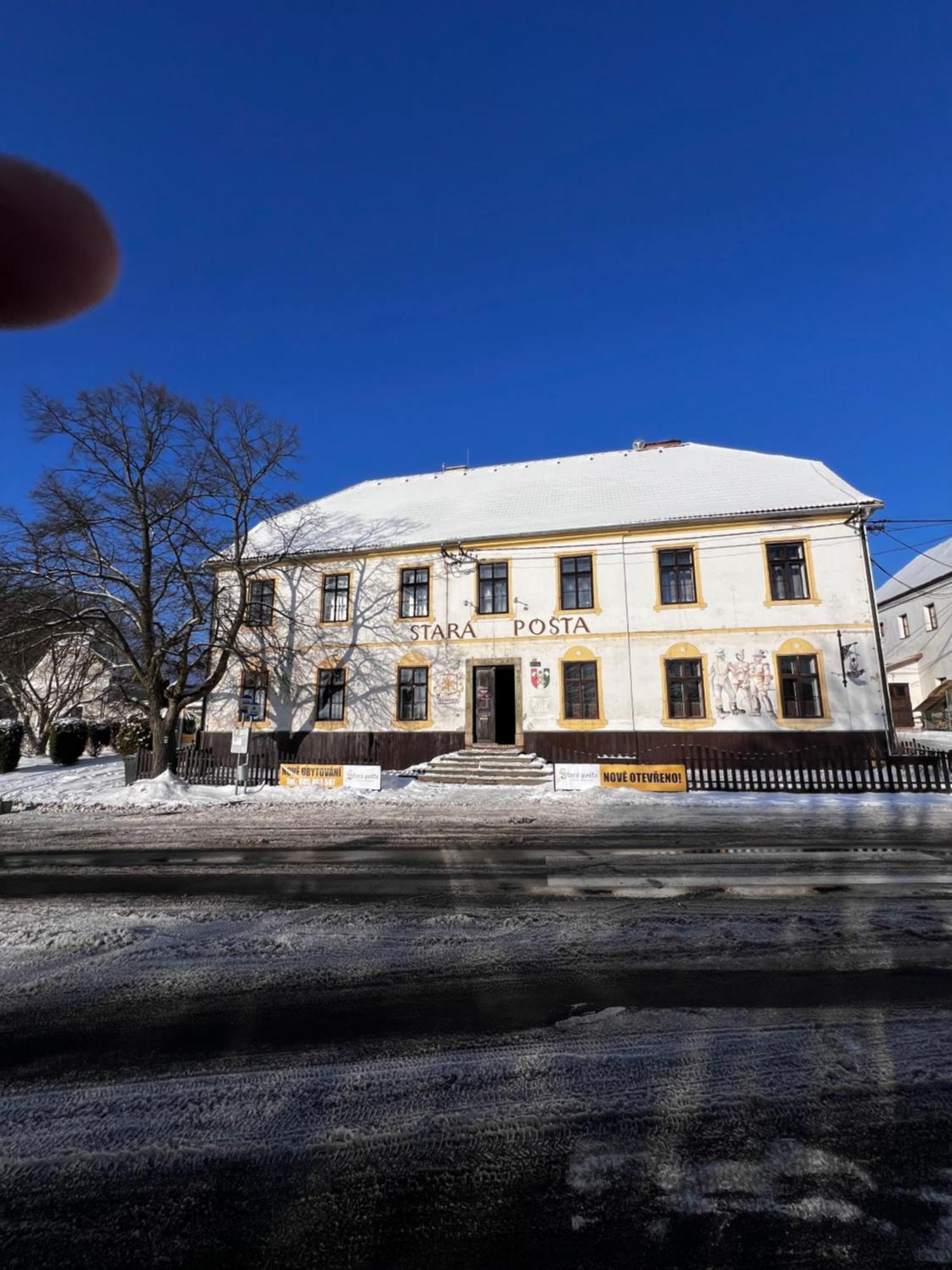 Hotel Stará pošta Telnice Esterno foto