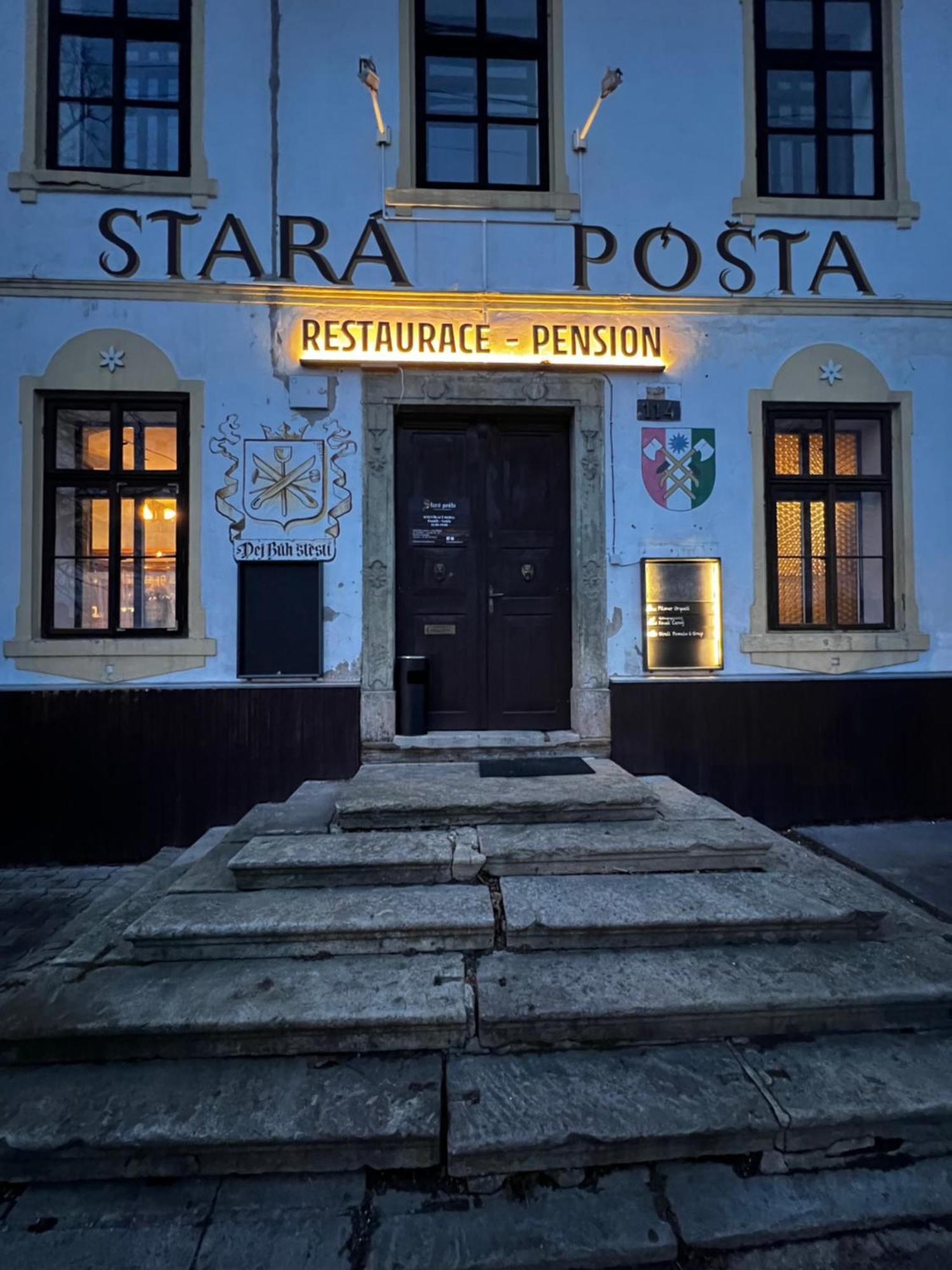 Hotel Stará pošta Telnice Esterno foto